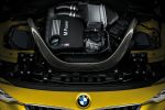 BMW M4 Coupe 2014 Performance Sportwagen Sportler 3.0 TwinPower Turbo Reihensechszylinder Air Curtain Air Breather Carbon Drivers Package Launch Control Smokey Burnout Stability Clutch Control DSC Laptimer App Driving Assistant Plus Connected Drive Motor Triebwerk