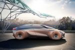 BMW Vision Next 100 Concept Car Technologie Studie Alive Geometry Rapid Prototyping Rapid Manufacturing Ultimate Driver autonomes Auto Boost Modus Ease Modus Companion Zukunft Seite