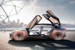 BMW Vision Next 100 Concept Car Technologie Studie Alive Geometry Rapid Prototyping Rapid Manufacturing Ultimate Driver autonomes Auto Boost Modus Ease Modus Companion Zukunft Seite