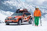 BMW X1 Concept K2 Powder Ride Skipiste Lifestyle Kompakt SUV xDrive Allrad Front Seite Ansicht