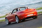 BMW Z4 Roadster 2013 Facelift TwinPower Turbo sDrive18i sDrive20i sDrive28i sDrive35is Comfort Sport Design Pure Attraction M-Sportpaket Heck Seite Ansicht