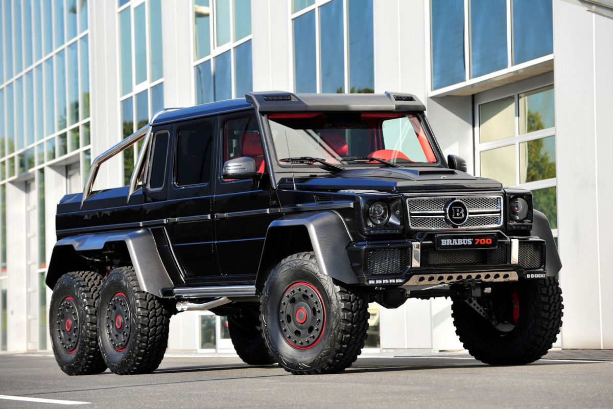 Brabus B63S 6x6 - Mercedes G 63 AMG: 700-PS-Monster mit sechs Rädern