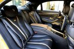 Brabus Rocket 900 Desert Gold Edition Mercedes-AMG S 65 S-Klasse W222 Limousine V12 Biturbo Zwölfzylinder Tuning Leistungssteigerung Interieur Innenraum Fond Rücksitze
