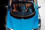 Bugatti Veyron 16.4 Grand Sport Vitesse Bartolomeo Meo Costantini Les Legendes de Bugatti 8.0 V16 Cabrio Roadster Lasergravur blau Targa Florio Typ 35 Front