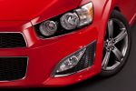 Chevrolet Sonic RS Aveo Hatchback 1.4 Ecotec Turbo MyLink Smartphone Front Ansicht