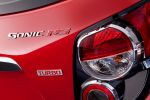Chevrolet Sonic RS Aveo Hatchback 1.4 Ecotec Turbo MyLink Smartphone Heck Ansicht