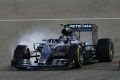 Da rauchen Reifen wie Köpfe: Rosberg hadert seit zwei Jahren mit der Bremse