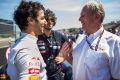 Daniel Ricciardo im Gespräch mit seinem langjährigen Förderer Helmut Marko