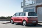 VW Volkswagen Bulli Concept Kompaktvan Microbus Elektromotor Zero Emission Heck Seite Ansicht