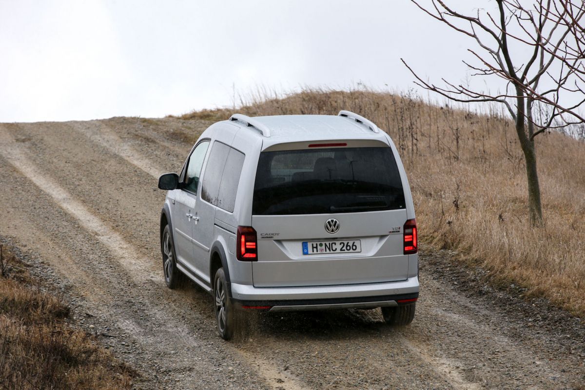 VW Caddy Alltrack 4MOTION Auf die harte Tour der OffroadTest Speed Heads