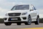Mercedes-Benz ML 63 AMG M-Klasse W166 Offroad Onroad SUV 5.5 V8 Biturbo M157 Performance Package AMG Speedshift Plus 7G Tronic ECO Controlled Efficiency ILS Intelligent Light System ADS Active Curve System ACS 4ETS 4MATIC Allrad Front Seite Ansicht