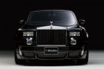 Wald Rolls-Royce Phantom Black Bison - Front Ansicht vorne Kühlerfigur Kühlergrill Motorhaube
