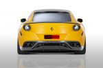 Novitec Rosso Ferrari FF - Heck Ansicht von hinten Carbon Heckstoßstange Auspuff Endrohre Rückleuchten gelb
