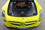 Mercedes Benz SLS AMG E-Cell Supersportwagen Elektroauto Lithium Ionen Hochvoltbatterie Flügeltürer Gullwing Doors M159 Front Ansicht