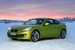 Hyundai Genesis Coupé Test - Seite Front Ansicht seitlich Farbe grün Lack Lackierung