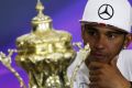 Den traditionellen Goldpokal Silverstones hätte Lewis Hamilton gerne wieder