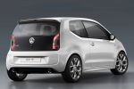 VW Volkswagen GT up! Kleinwagen City 1.0 Dreizylinder Turbo Heck Seite Ansicht