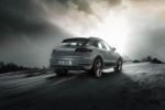 Porsche Macan Turbo Test - Heck in Fahrt