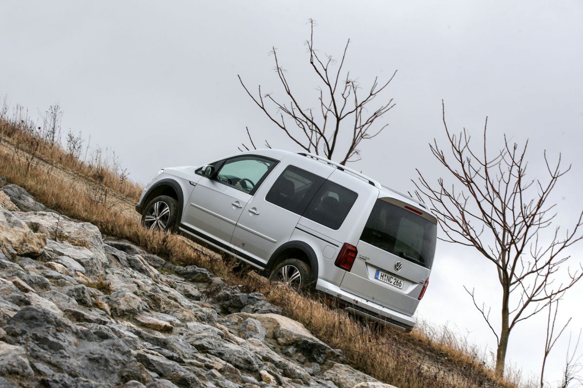 VW Caddy Alltrack 4MOTION Auf die harte Tour der OffroadTest Speed Heads