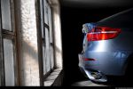BMW X6 35d Test - Heck Ansicht seitlich hinten Heckleuchte Rücklicht Scheinwerfer hinten