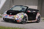 CFC VW Volkswagen New Beetle Cabrio Käfer Sticker Bombing Samt Folie Oxigin Front Seite Ansicht