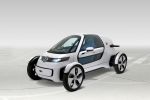 VW Volkswagen Nils Elektroauto Kabinenroller EV Electric Vehicle City Notbremsfunktion ACC Front Assist Eco Front Seite Ansicht