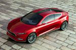 Ford Evos Concept Plug in Hybrid PHEV Cloud Front Seite Ansicht