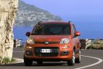 Fiat Panda More - Front Ansicht von vorne orange Frontstoßstange Frontscheibe Scheinwerfer Xenon Motorhaube