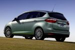 Ford C-Max Energi Van HEV Hybrid Electric Vehicle PHEV Plug-in-Hybrid Elektromotor Lithium Ionen Batterie MyFord Touch MyView Brake Coach Mobile Smartphone Value Charging Heck Seite Ansicht