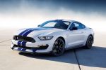 Ford Mustang Shelby GT350 2015 Muscle Car Pony Car Sportwagen 5.2 V8 Saugmotor Selectable Drive Mode Tech Pack MagneRide Magnetic Selective Ride Control Front Seite