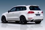 JE Design VW Volkswagen Touareg Hybrid V6 TSI Elektromotor Offroader SUV Select Heck Seite Ansicht