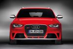 Audi RS4 Avant 2012 - Front Ansicht von vorne rot Kühlergrill Motorhaube Scheinwerfer Xenon Spoiler