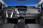 Toyota Prius v versatility Hybrid Synergy Drive Van Entune Smartphone Innenraum Interieur Cockpit