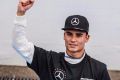 Der jüngste DTM-Champion aller Zeiten: Pascal Wehrlein bejubelt seinen Triumph