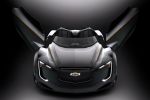 Chevrolet Miray Roadster Concept CFRP Hybrid Elektromotor 1.5 Vierzylinder Benziner DCT Front Ansicht