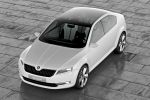 Skoda VisionD Design Konzept Concept Car Kompakt Front Seite Ansicht Dach