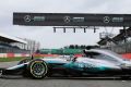 Der Mercedes F1 W08 in Silverstone: Der neue Silberpfeil geht andere Wege