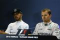 Der nächste Schlagabtausch ohne Sichtkontakt: Hamilton und Rosberg