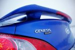 Hyundai Genesis Coupé Test - Heck Ansicht hinten Heckspoiler Spoiler Flügel