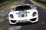 Porsche 918 Spyder Spider Supersportwagen Nürburgring Nordschleife Plug-in-Hybrid Elektromotor V8 Front Ansicht