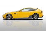 Novitec Rosso Ferrari FF - Seite Ansicht seitlich gelb Schweller Türen Scheiben Felgen Reifen