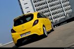 Opel Corsa OPC Test - Heck Ansicht hinten Heckleuchten Rücklicht Scheinwerfer hinten