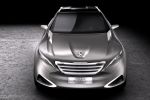 Peugeot SxC Shanghai cross Concept China Crossover SUV Limousine HYbrid4 1.6 THP Elektromotor Front Ansicht