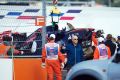 Der Toro Rosso von Carlos Sainz jun. bohrte sich in Sotschi durch die Barrieren