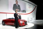 Audi e-tron Spyder Concept Consumer Electronics Show CES Las Vegas MIB UMTS LET Car-to-X NVIDIA Tegra Chip 3.0 TDI Biturbo Diesel Elektromotor Plug In Hybrid MMI Touch Smartphone