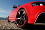 Audi RS3 Sportback Test - Felge Reifen schwarz rot