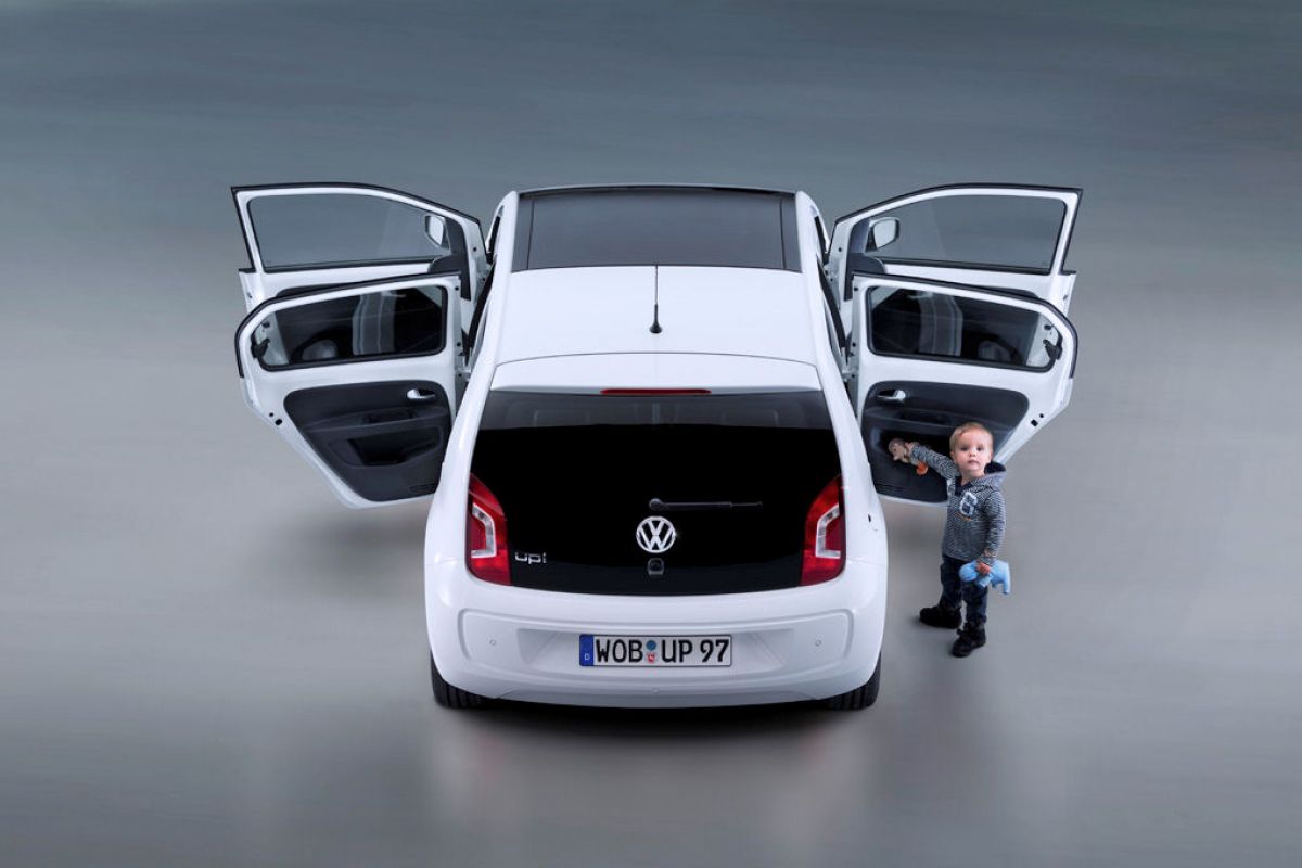 Faszinierend Vw Up Heckklappe Ebenbild