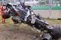 Die Antriebseinheit an Fernando Alonsos Auto wurde zu stark beschädigt