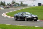 Jaguar XKR 75 Test - Rennstrecke Ansicht seitlich Seite in Fahrt Nürburgring
