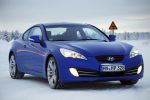 Hyundai Genesis Coupé Test - Front Ansicht vorne blau Lack Lackierung
